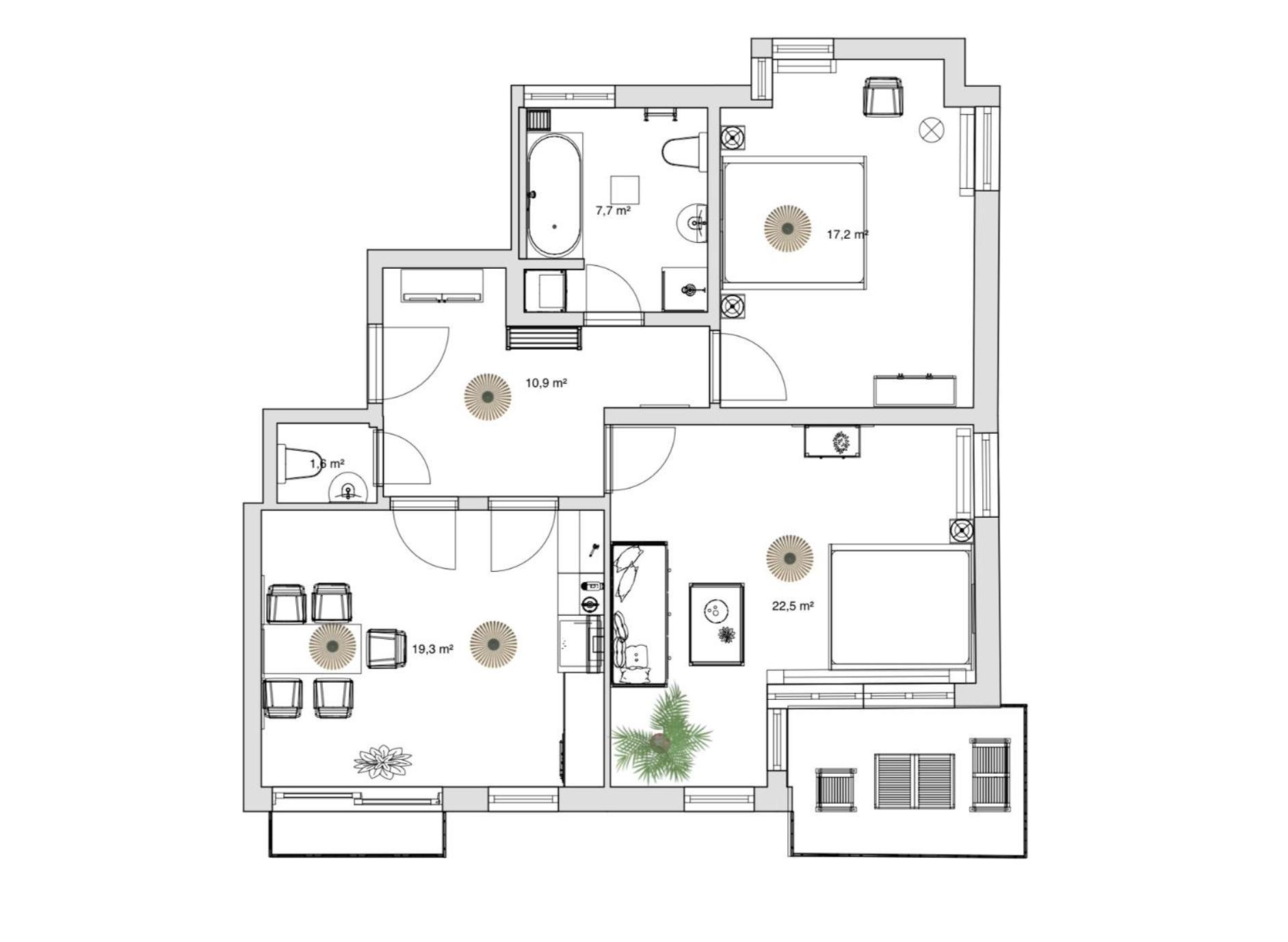 Pineapple Apartments Dresden Zwinger VIII - 85 Qm - 1X Free Parking Buitenkant foto